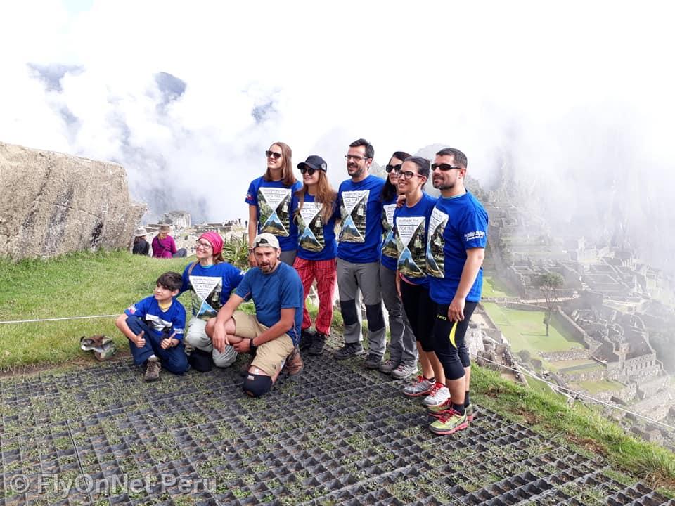 Álbum de fotos: The group in Machu Picchu, Inca Trail