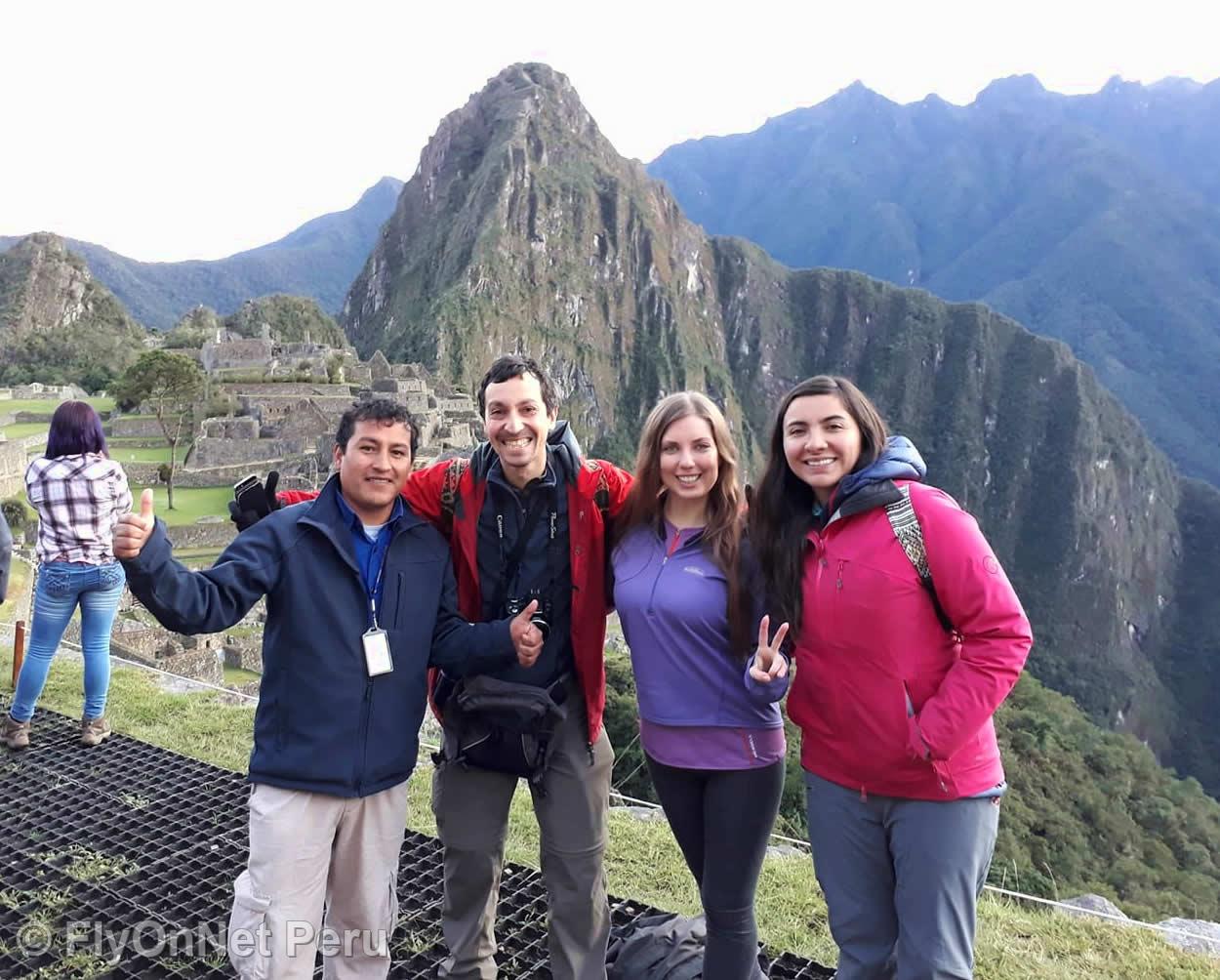 Álbum de fotos: Part of the group in Machu Picchu