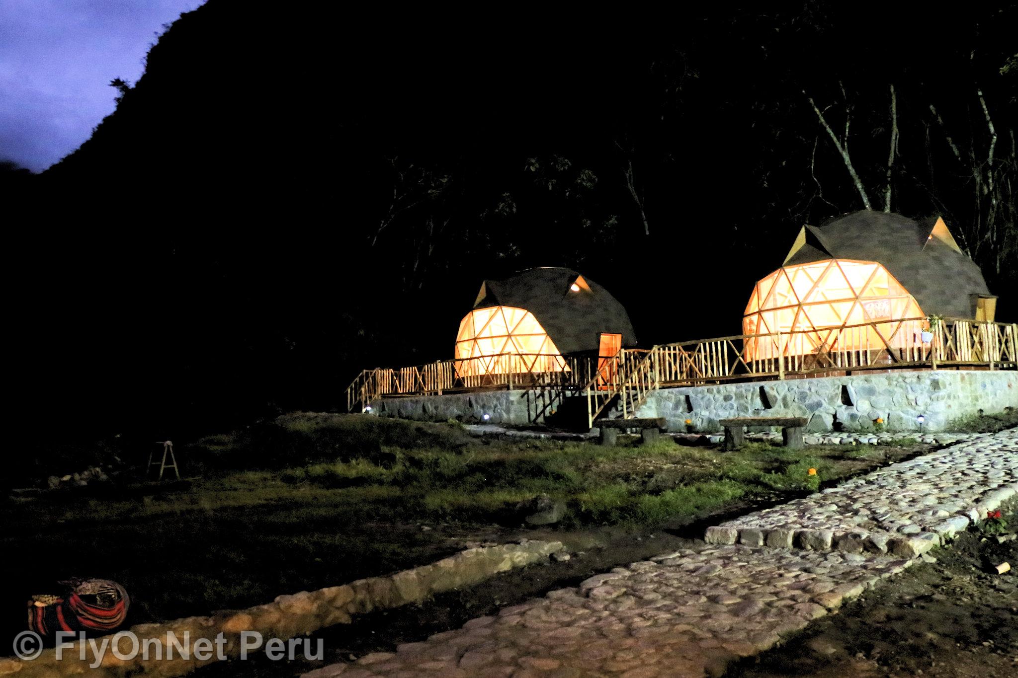 Álbum de fotos: Domes by night, Ecolodge Majestic